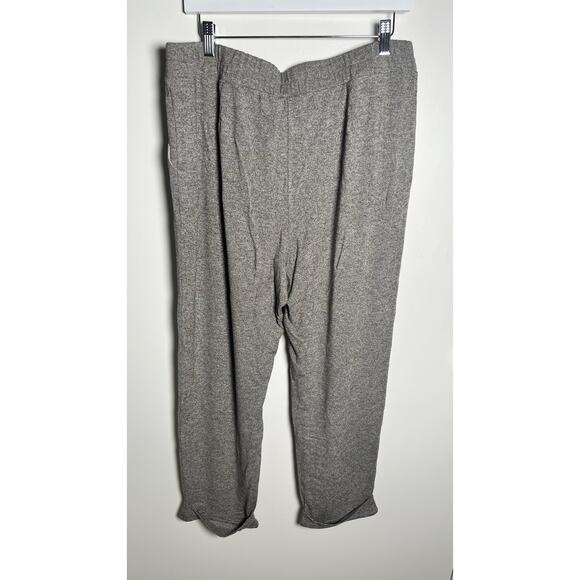 J.Jill Wearever Collection Cuffed Crop Joggers Elastic Waist Pants Brown Large - Picture 3 of 11